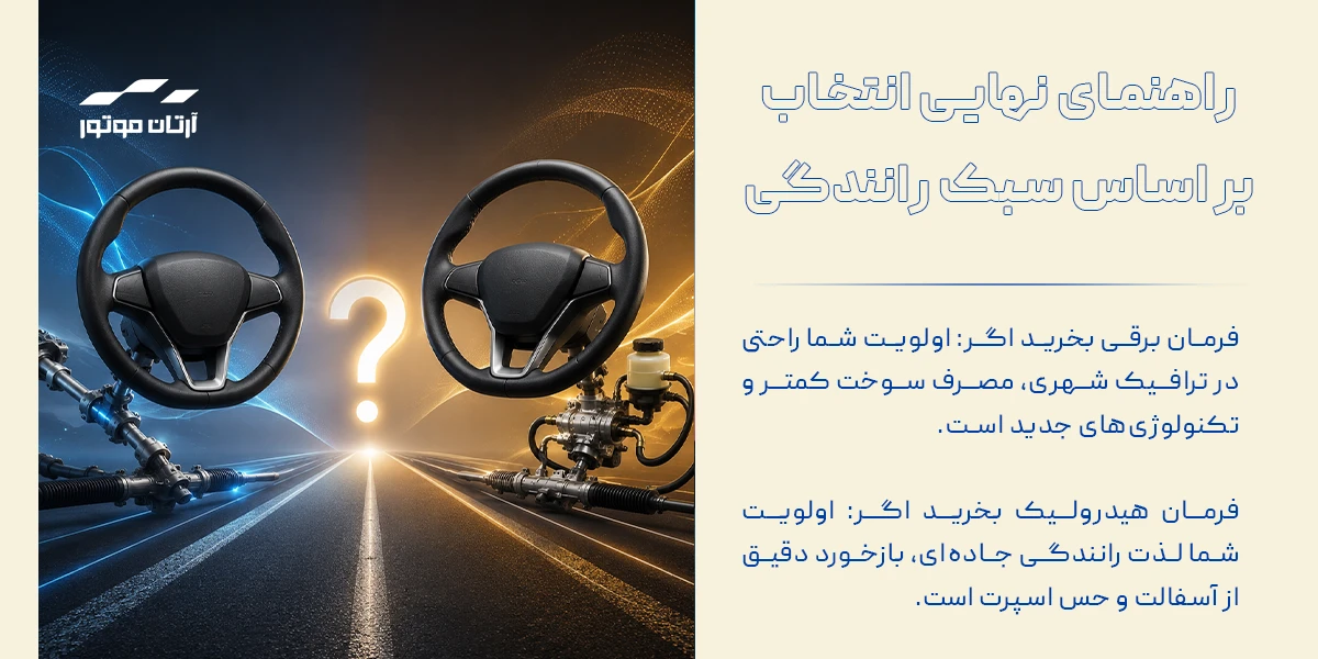 راهنمای نهایی انتخاب بر اساس سبک رانندگی